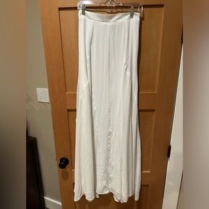 Show Me Your Mumu white high waisted maxi skirt